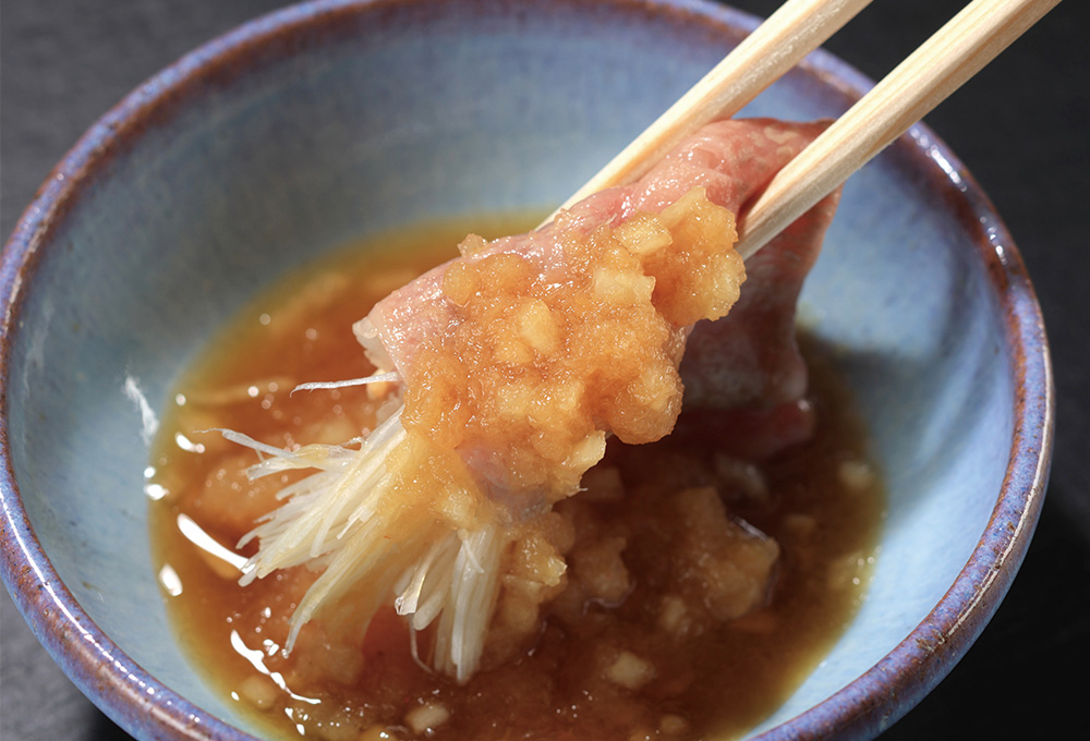 京香-焼きしゃぶ玉葱おろしポン酢